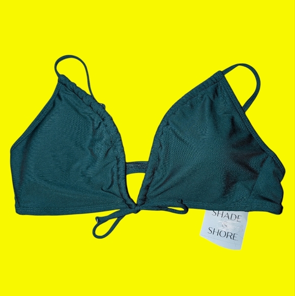 Shade & Shore Other - Shade & Shore Emerald Bikini Top